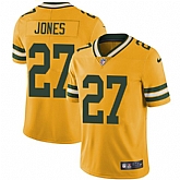Nike Men & Women & Youth Packers 27 Josh Jones Yellow NFL Vapor Untouchable Limited Jersey,baseball caps,new era cap wholesale,wholesale hats